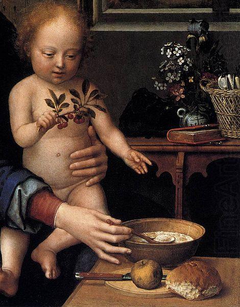 Virgin and Child with the Milk Soup, Gerard David